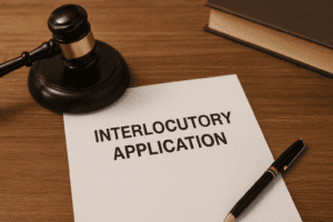 Interlocutory Application